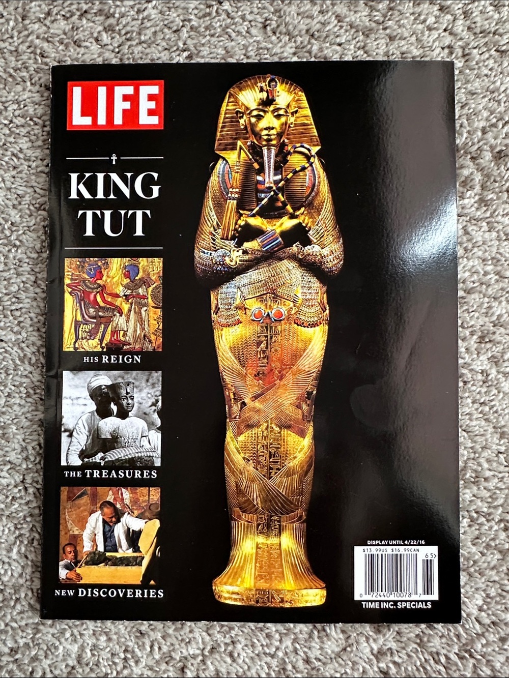 Life magazine EUC King Tut special edition.  95 pages of discovery